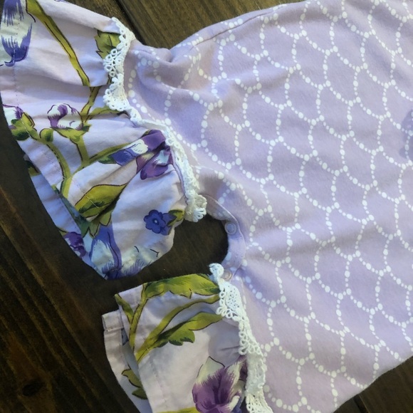 Giggle moon purple romper 9 months - Picture 3 of 3
